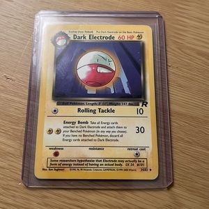 Pokémon card, dark electrode